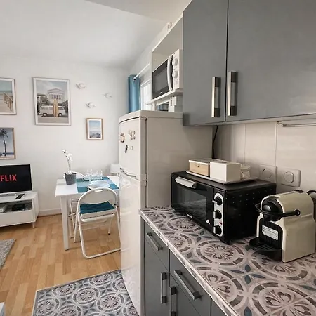 아파트 Calme Centre-ville -5' Gare Rer A-25' Paris *